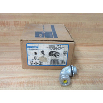 OZ Gedney SR-9-502 SR9502 90 Degree Strain Relief Connectors (Pack of 14)