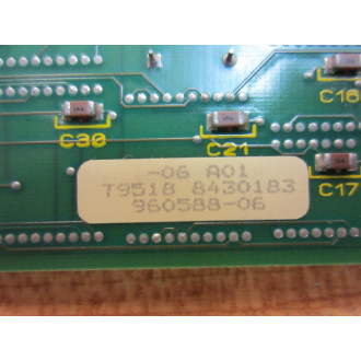 Allen Bradley 960588 Communication Interface Card 1784-KT WO Side Bar - Used