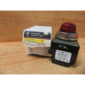 General Electric CR104PLG43R Indicator Light GE