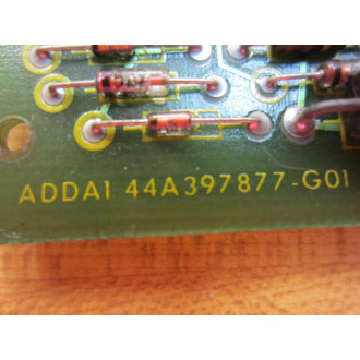 General Electric 44A397877-G01 GE ADDA1 Board 44B398283-001 - Used