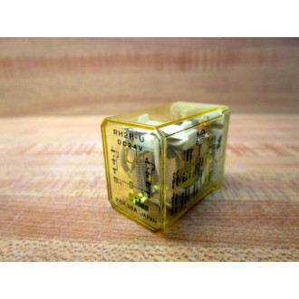 IDEC RH2B-U-DC24V Relay RH2B-U-24V DC 24VDC DC24V 24V DC (Pack of 10) - New No Box