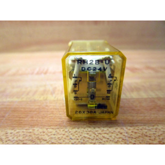 IDEC RH2B-U-DC24V Relay RH2B-U-24V DC 24VDC DC24V 24V DC (Pack of 10) - New No Box