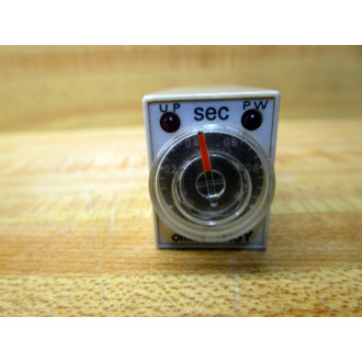 Omron H3Y-4 Timer H3Y4 0-1 Second 100VAC - New No Box