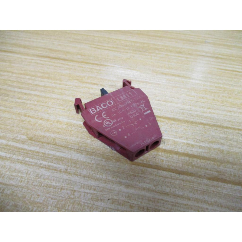 Baco LM11 Contact Block - Used