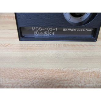Warner Electric 6010-448-002 Control MSC-103-1 - Refurbished