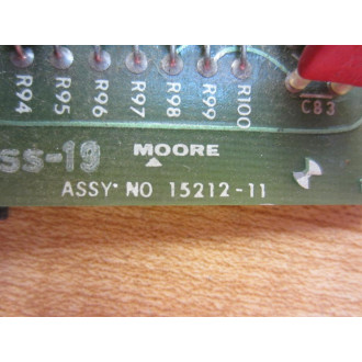 Moore 15212-11 Output Module Board 1521211 - Used