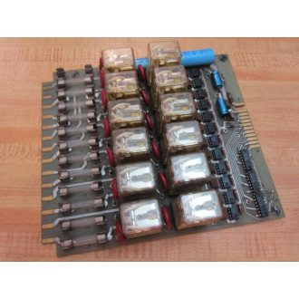 Landis Tool A106982-B Relay Output Module Bd A106982B - Used