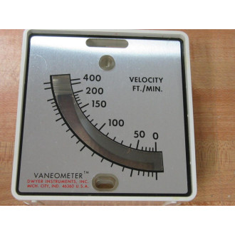 Dwyer 480 Vaneometer 0-400 Dwyer 480 Vaneometer 0-400