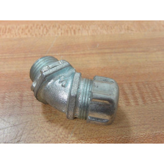 Thomas & Betts 5241 38" 45° Angle Liquidtight Conduit Connector (Pack of 19)