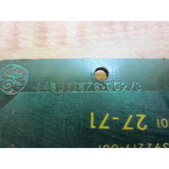 General Electric 44A391771-G01 GE SD121 Board 44B392219-001 - Used