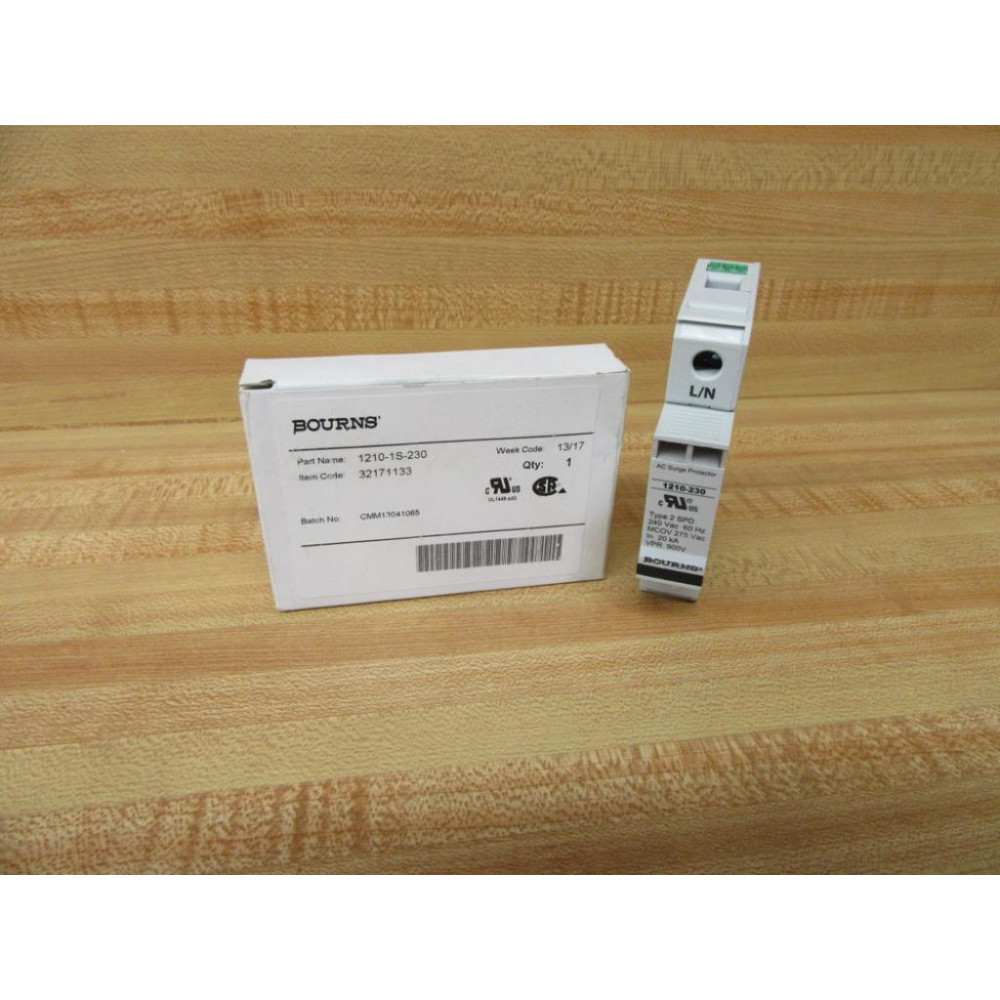 Bourns 1210-1S-230 Surge Suppressor 12101S230 Bourns 1210-1S-230 Surge Suppressor 12101S230