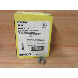 Erico Caddy SC2F Snap Clip (Pack of 100)