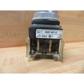 Allen Bradley 800T-QT12G Push-To-Test Button 800TQT12G - New No Box