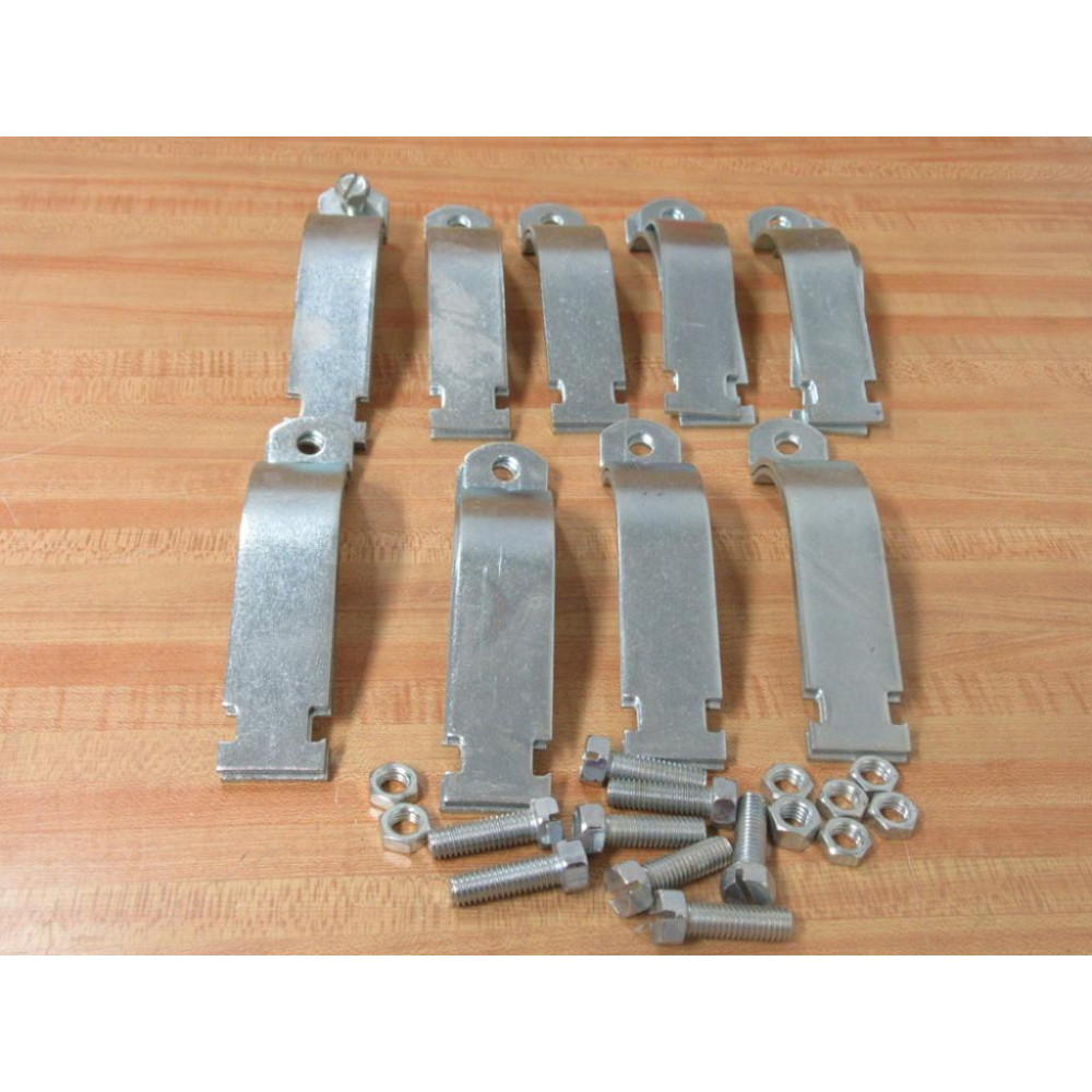 Generic 4" STD Conduit Pipe Clamp 4" 9 Pair (Pack of 9) - New No Box