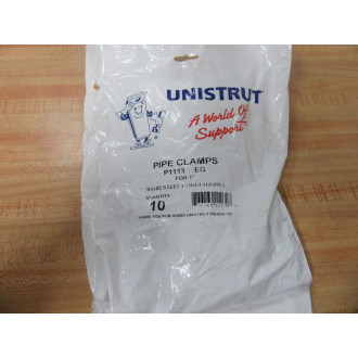 Unistrut P1113 EG Pipe Clamp Pairs 50 Pair Unistrut P1113 EG Pipe Clamp Pairs 50 Pair