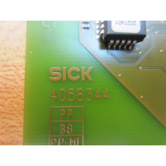 Sick 4058344 Circuit Board - Used