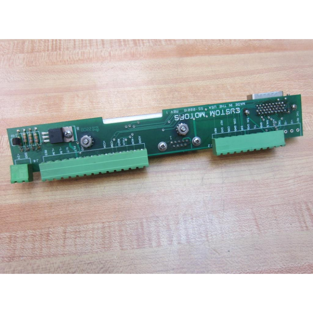 Custom Motors 55-00016 Circuit Board 5500016 - Used