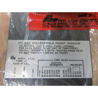 Red Lion Controls OEMEG001 DPT Controller 0EMEG001 Red Lion Controls OEMEG001 DPT Controller 0EMEG001