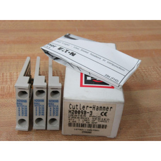 Cutler Hammer H2009B Heater Overload Relay H2009B-3 (Pack of 3)