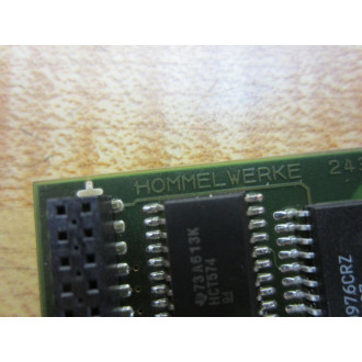Hommelwerke 243208 Circuit Board - Used