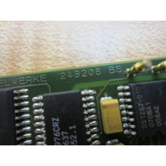 Hommelwerke 243208 Circuit Board - Used