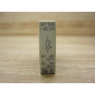 Siemens 3RT1916-1BC00 Surge Supressor 3RT19161BC00 - New No Box Siemens 3RT1916-1BC00 Surge Supressor 3RT19161BC00 - New No Box