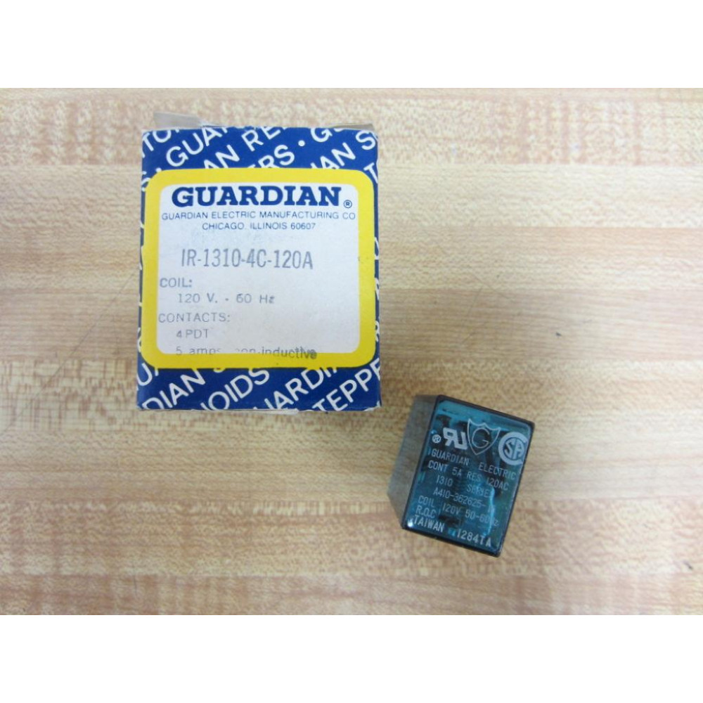 Guardian Electric A410-362625-15-120AC Relay A410-362625-15-120V AC .. Guardian Electric A410-362625-15-120AC Relay A410-362625-15-120V AC ..