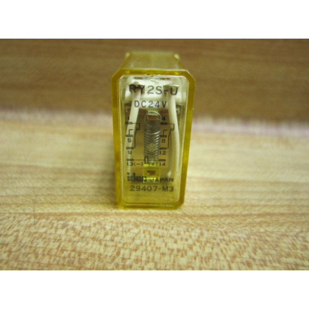 IDEC RY2S-U-DC24V Relay RY2S-U-24V DC 24VDC - New No Box