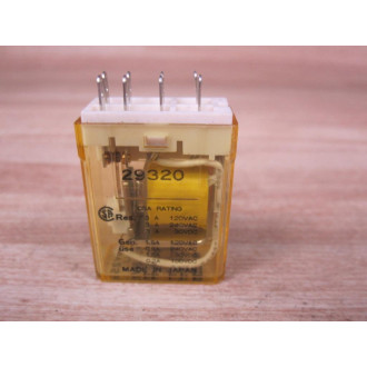IDEC RY2S-U-DC24V Relay RY2S-U-24V DC 24VDC (Pack of 2) - Used