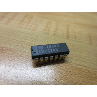 National Semiconductor DM7474N Integrated Circuit (Pack of 6) - New No Box