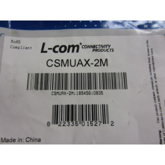 L-Com CSMUAX-2M Cable CSMUAX2M (Pack of 2)