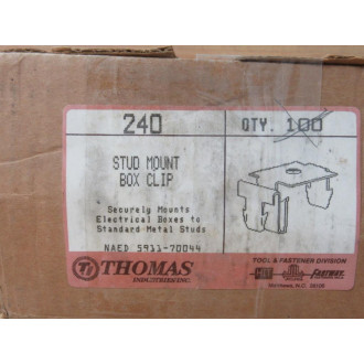 Thomas 240 Metal Stud Fastener (Pack of 100)