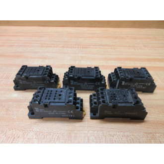 Omron PYF14A-E Relay Socket PYF14AE (Pack of 5) - Used