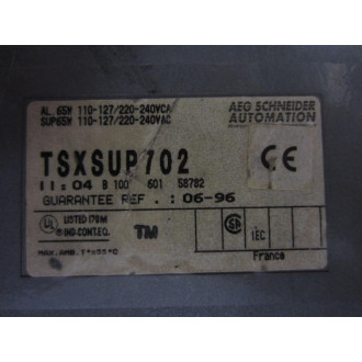 Telemecanique TSX-SUP-702 Schneider Power Supply TSXSUP702 - Used