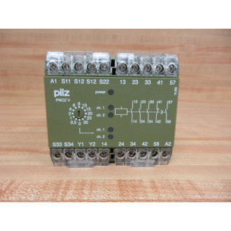 Pilz PNOZ V 30S 24 VDC 47490 Safety Relay PNOZV30S24VDC47490 - Used