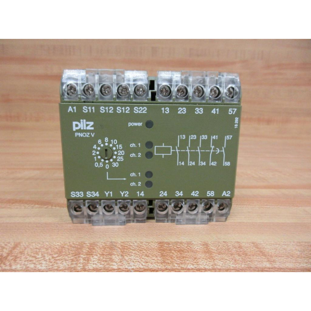 Pilz PNOZ V 30S 24 VDC 47490 Safety Relay PNOZV30S24VDC47490 - Used Pilz PNOZ V 30S 24 VDC 47490 Safety Relay PNOZV30S24VDC47490 - Used