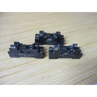 Omron P2RF-05 Relay Socket P2RF05 (Pack of 3) - Used