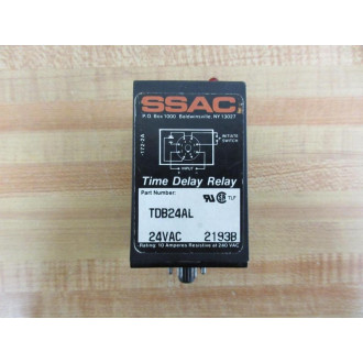 SSAC TDB24AL Time Delay Relay - New No Box