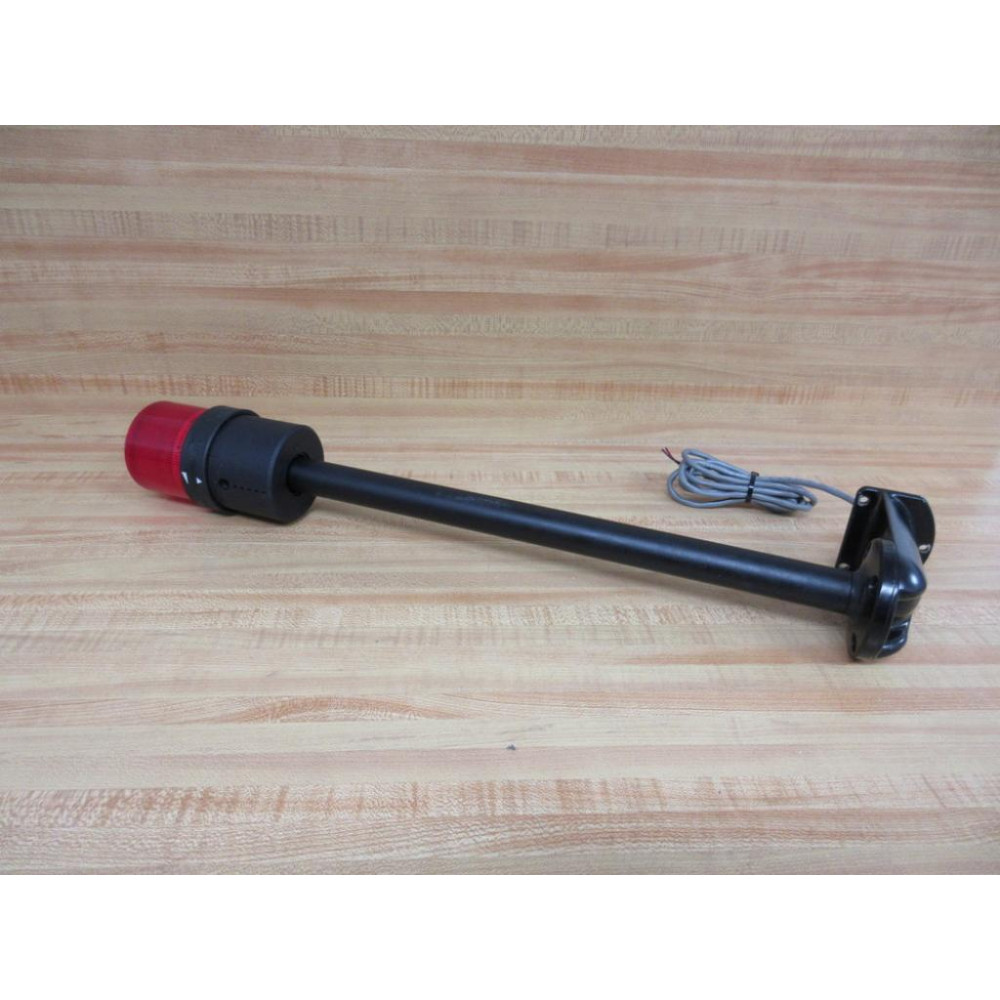 Telemecanique XVB L34 Signaling Beacon XVBL34 With Rod, Mounting Plate and Wiring - Used