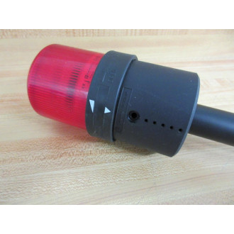 Telemecanique XVB L34 Signaling Beacon XVBL34 With Rod, Mounting Plate and Wiring - Used