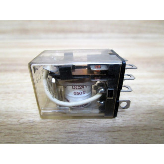 Omron LY2-24V DC Relay LY2-24VDC (Pack of 12) - Used