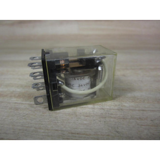 Omron LY2-24V DC Relay LY2-24VDC (Pack of 5) - Used
