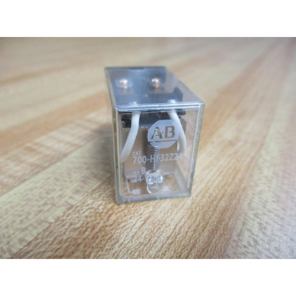 Allen Bradley 700-HF32Z24-24V DC Relay 700-HF32Z24-24VDC Series B - Used
