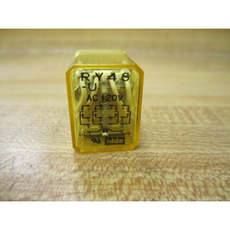 IDEC RY4S-U-AC120V Relay RY4S-U-120V AC 120VAC (Pack of 11) - Used