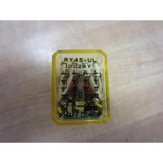 IDEC RY4S-UL-DC24V Relay RY4S-UL-24V DC 24VDC RY4S-UL-240VAC (Pack of 2) - New No Box