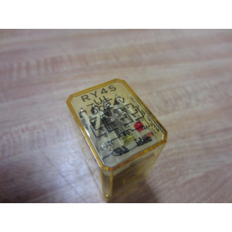 IDEC RY4S-UL-DC24V Relay RY4S-UL-24V DC 24VDC 3A 240VAC (Pack of 3) - New No Box