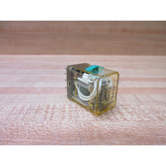 IDEC RY4S-ULC-DC24V Relay RY4S-ULC-24V DC 24VDC Green Clip - New No Box