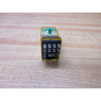 IDEC RY4S-ULC-DC24V Relay RY4S-ULC-24V DC Green Clip - New No Box