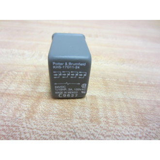 Potter & Brumfield KHS-17D11-24V DC Relay KHS-17D11-24VDC - New No Box