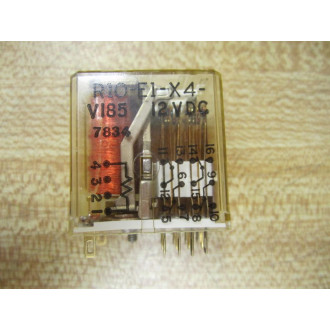 Potter&Brumfield R10-E1X4-V185-12VDC Relay R10-E1X4-V185-24V DC - New No Box Potter&Brumfield R10-E1X4-V185-12VDC Relay R10-E1X4-V185-24V DC - New No Box